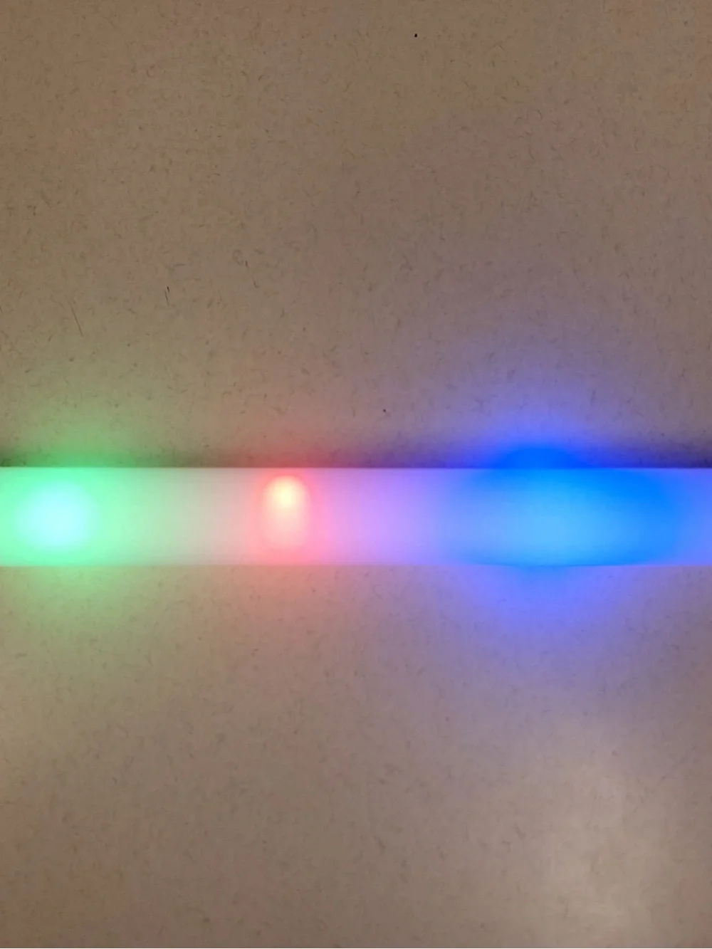 Set of 56 - Foam Light Sticks w/ Green, Red, Blue Glowing Colors - Adjustable